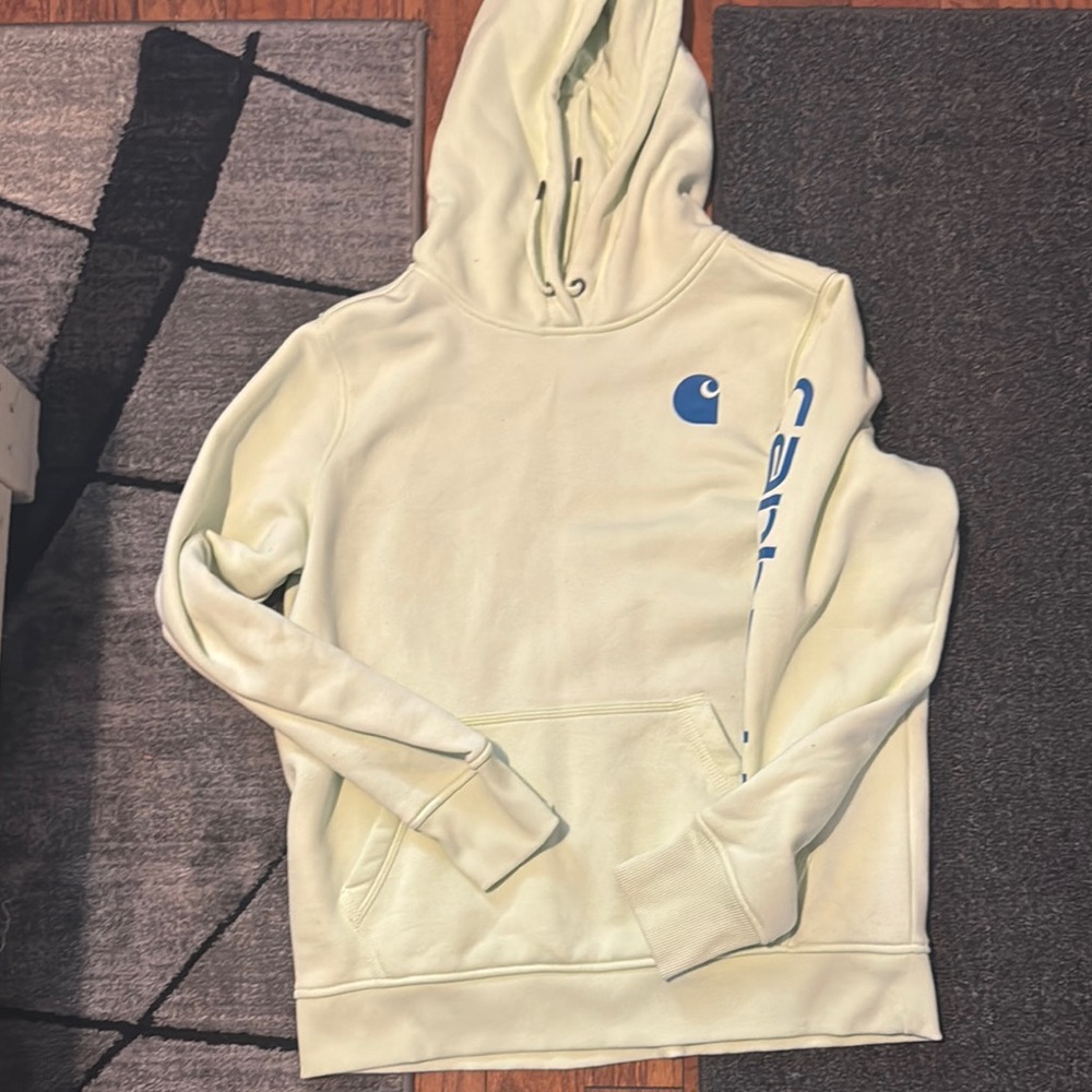 Carhartt Cream Hoodie for woman